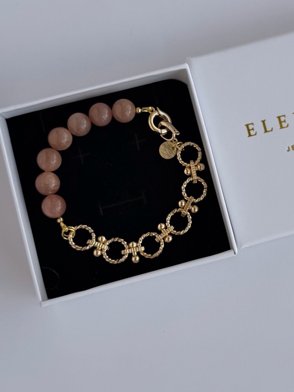 551 Sunstone Bracelet Gold Bracelet - Picture 5 of 7